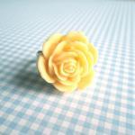 Adjustable Rose Flower Ring